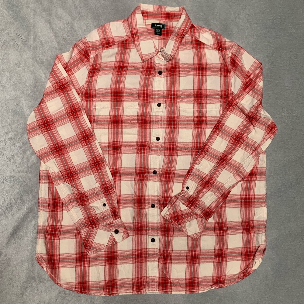 ROOTS Plaid Button-down Shirt
